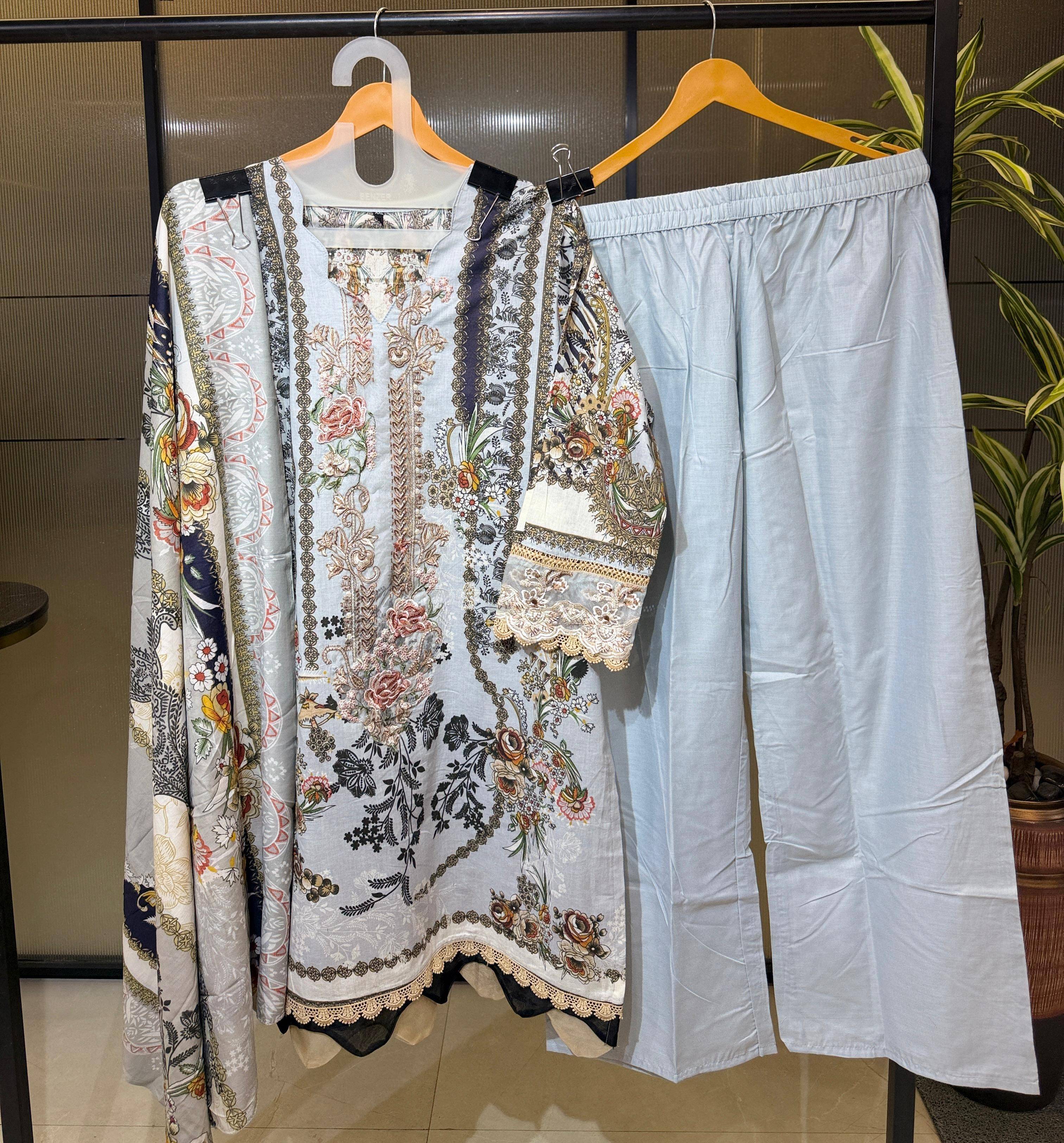 JADE JAL INSERT NX By DEEPSY SUITS Beautiful Pakistani Suits Wear Pure Cotton Dresses At Wholesale Price